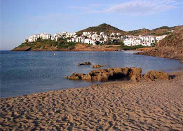 Tirant Beach in Playas de Fornells