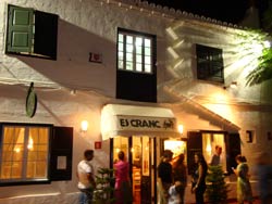 Restaurante Es Cranc en Fornells Menorca
